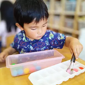 2歳モンテッソーリ教育あけうつし