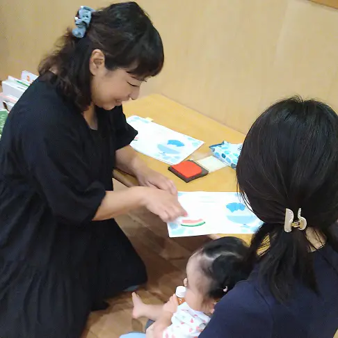 しもおおり保育園子育てサロン開催中